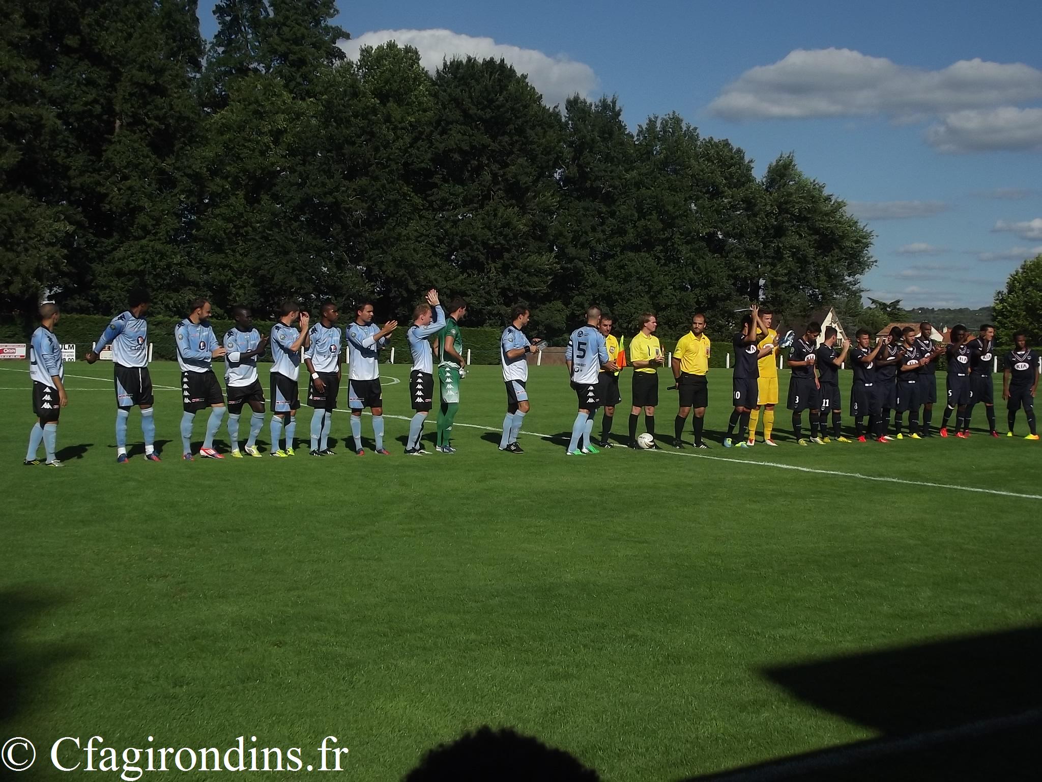 Cfa Girondins : Défaite en amical face à Trélissac (3-1) - Formation Girondins 
