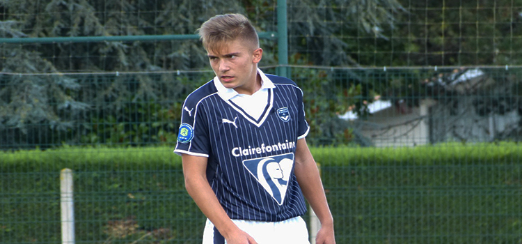 Cfa Girondins : Matthias Pejac (U17 Nationaux) - « Produire plus de jeu vers l'avant » - Formation Girondins 