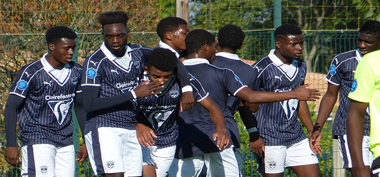 Cfa Girondins : U19 : Retour sur la victoire contre Brest (5-1) - Formation Girondins 