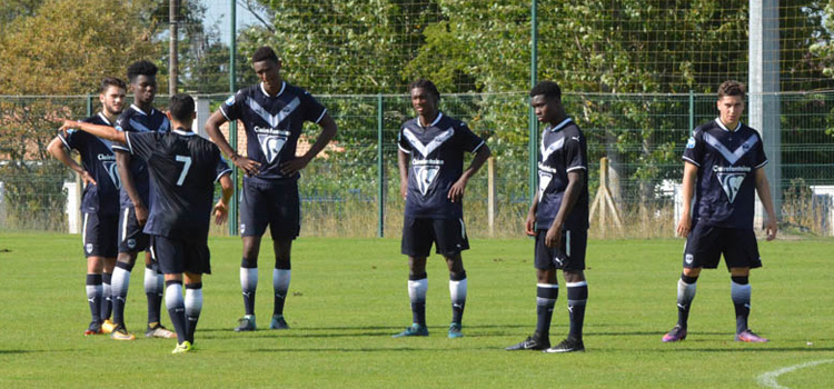 Cfa Girondins : U19 : Bilan de la première partie de saison - Formation Girondins 