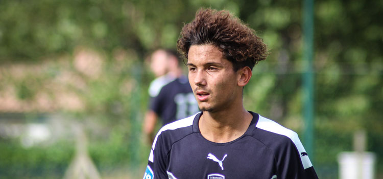 Cfa Girondins : U19 - Delaurier-Chaubet vous tire son (coup du) chapeau ! - Formation Girondins 