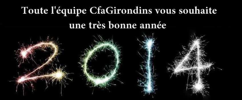 Cfa Girondins : Bonne année 2014 ! - Formation Girondins 