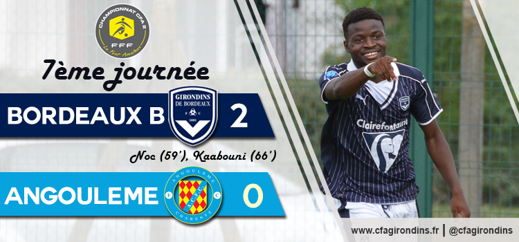 CFA 2 : Retour sur la victoire contre Angoulême (2-0)